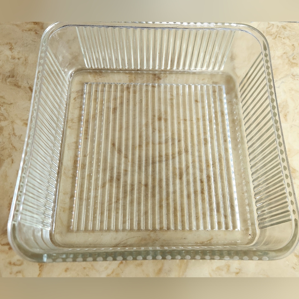 **Vintage** 1940's FEDERAL GLASS REFRIGERATOR DISH With LID - Picture 5 of 6